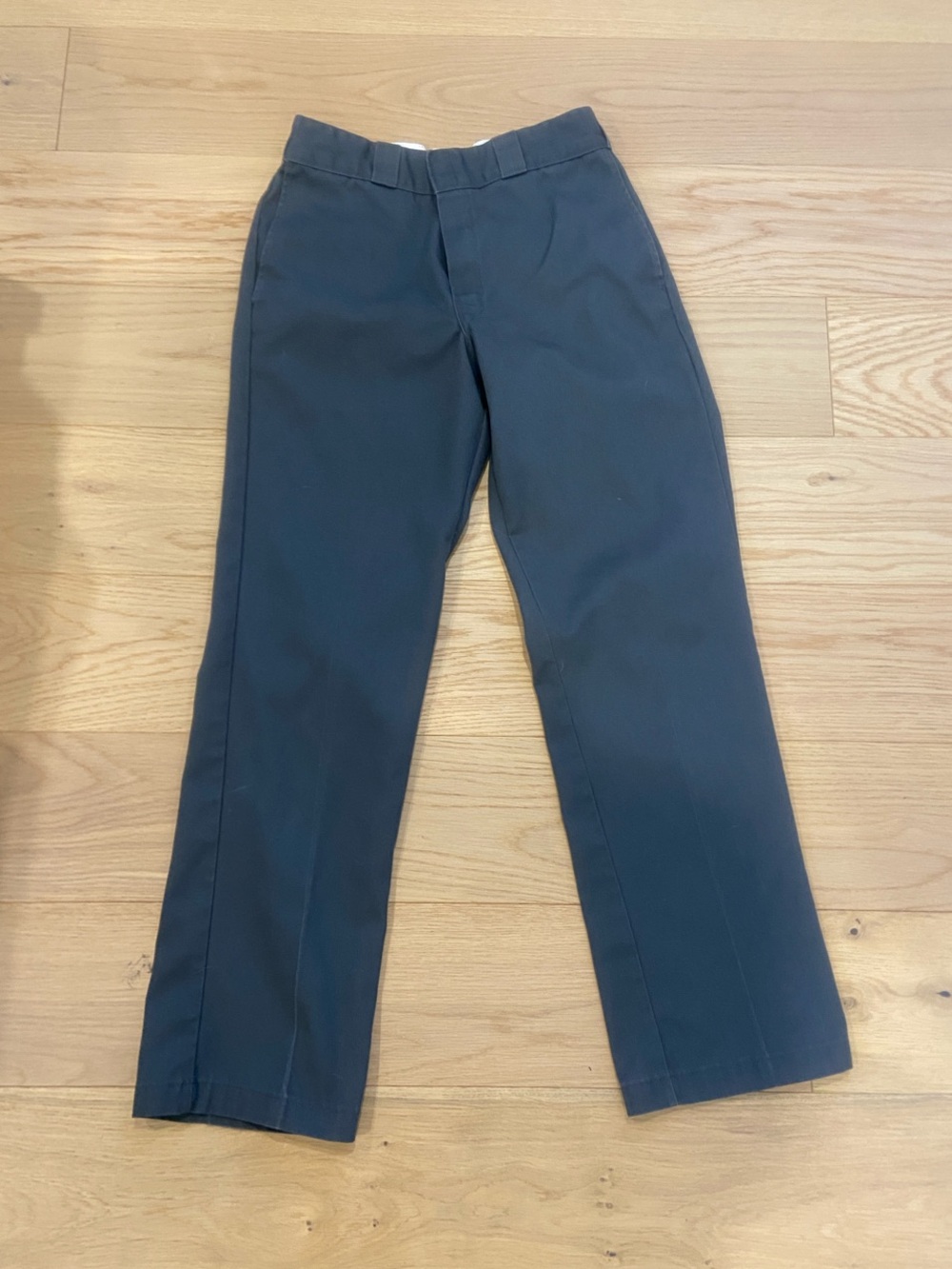 Vintage Dickies 874 Grey Work Pants Chinos Size 32/32 Baggy 90s